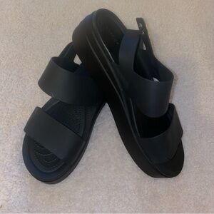 Crocs Brooklyn Wedge Sandals